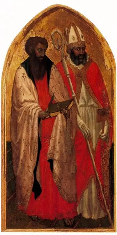 San Giovenale Triptych Left Panel Masaccio